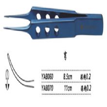 金鐘縫線結扎鑷YAB060 8.5cm 彎 鉤深0.2