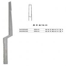 金鐘鼻骨鑿NAR050 20cm 槍形 直半圓刃 寬5